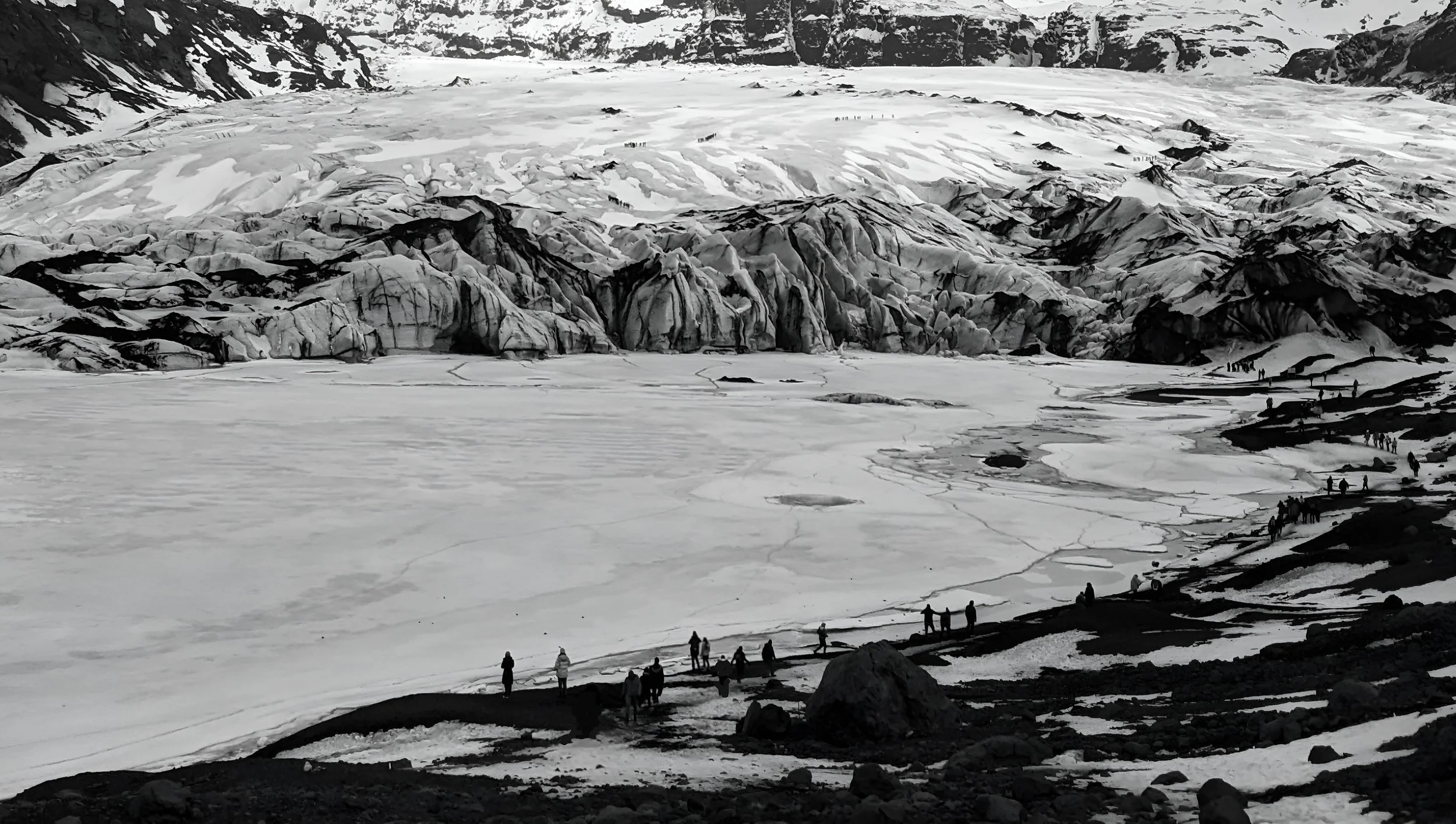 Glacier Field, Sólheimajökull