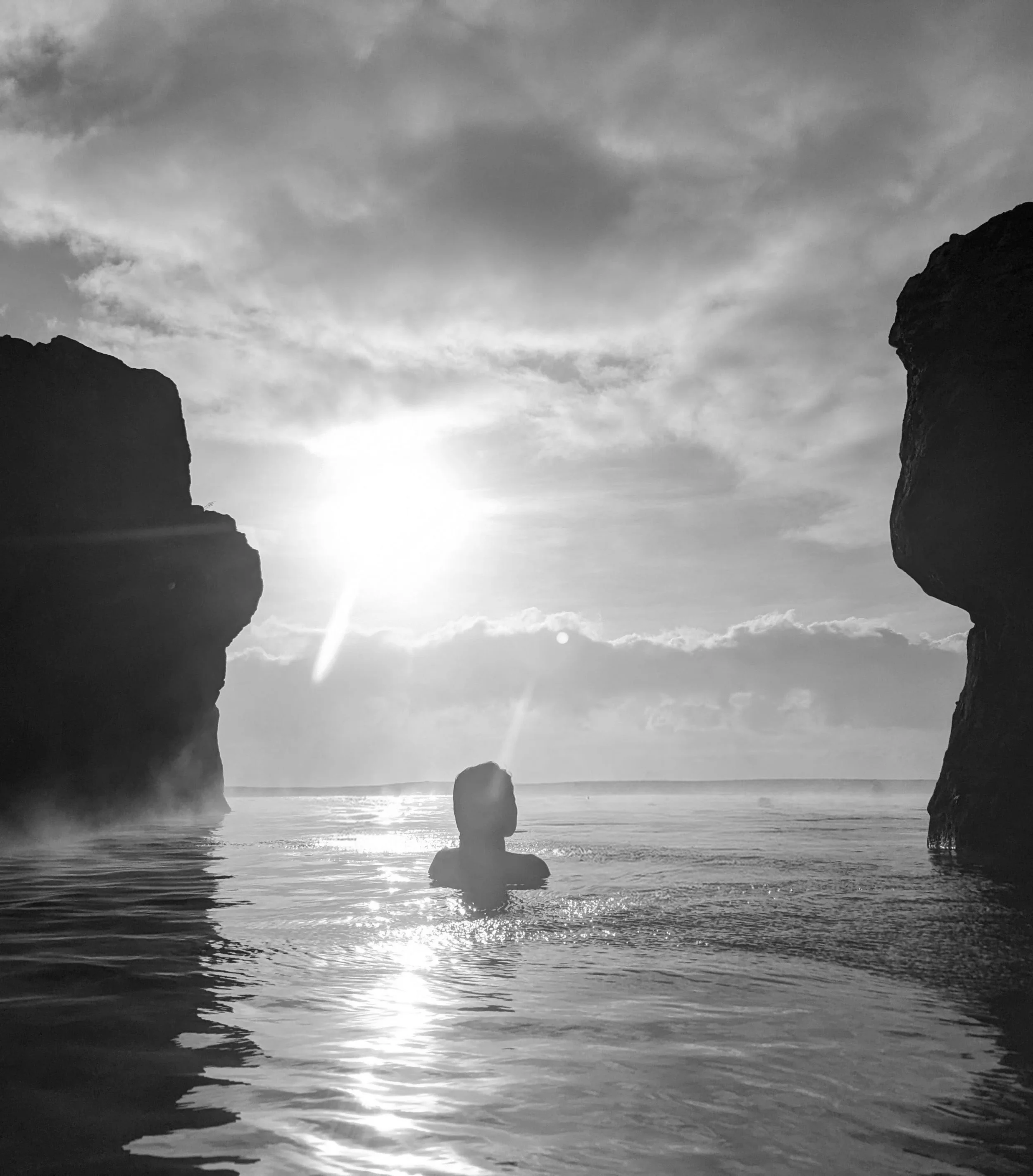 Pool Horizon, Sky Lagoon, Iceland