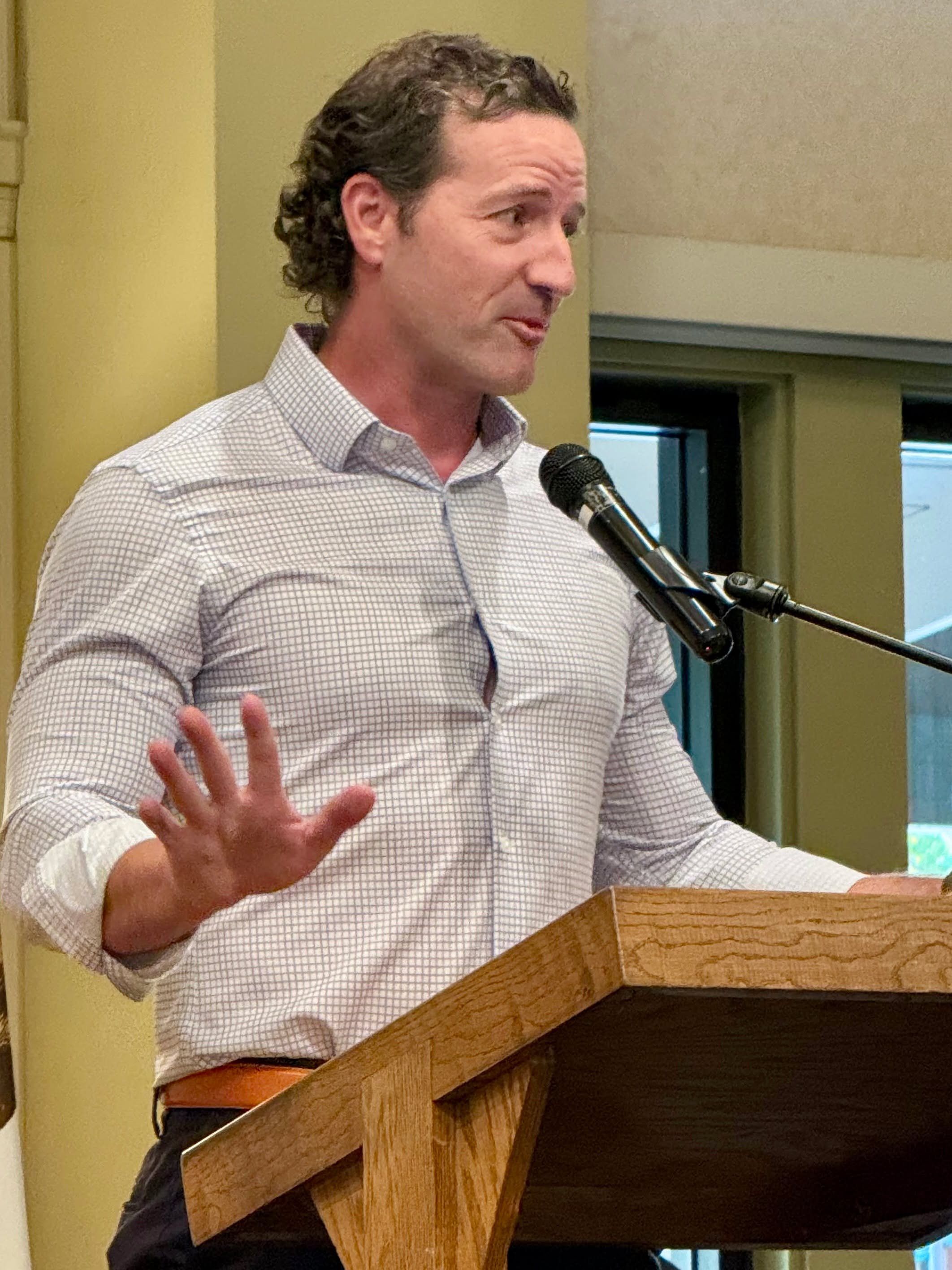Really enjoyed spending time with the Democrats of Rossmoor last night.

We talked about why I&rsquo;m running, some of the big issues facing Walnut Creek, and then opened it up for a great Q&amp;A.

Lots of smart questions and a really good conversa