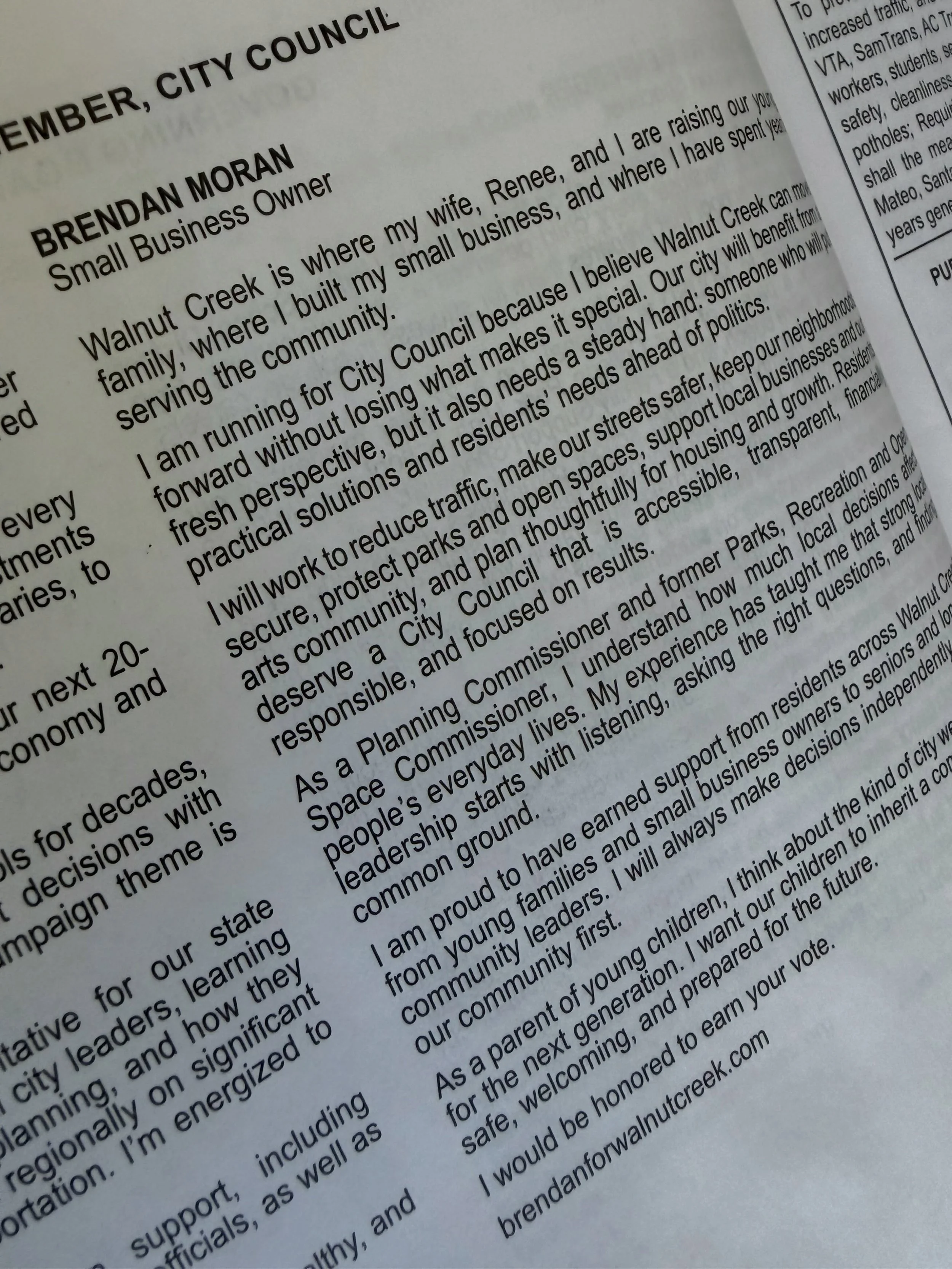 It&rsquo;s a thrill to see one&rsquo;s name in the voter guide. Humbling too. And even better when there&rsquo;s no obvious misspellings.