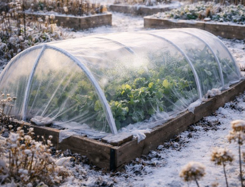 Greenhouse Plastic Sheeting for Frost Protection
As winter sets in, protecting plants becomes part of the garden routine. This clear greenhouse plastic sheeting helps extend the growing season by covering cold frames and garden beds while allowing li