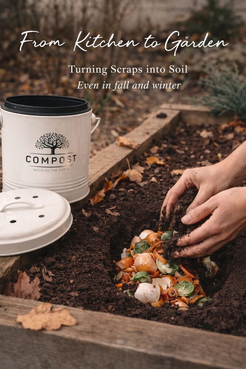 Composting from Kitchen Scraps to Garden Soil