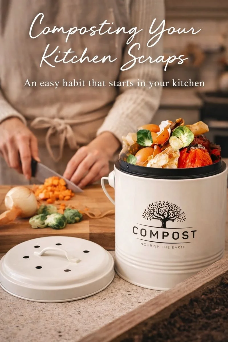 Composting from kitchen