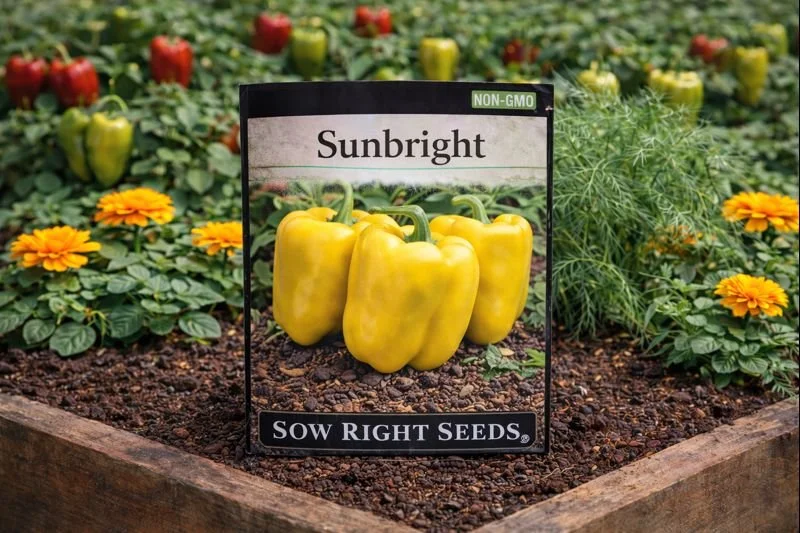 Sunbright Bell Pepper 
A bright yellow bell pepper with sweet, crisp flavor. 