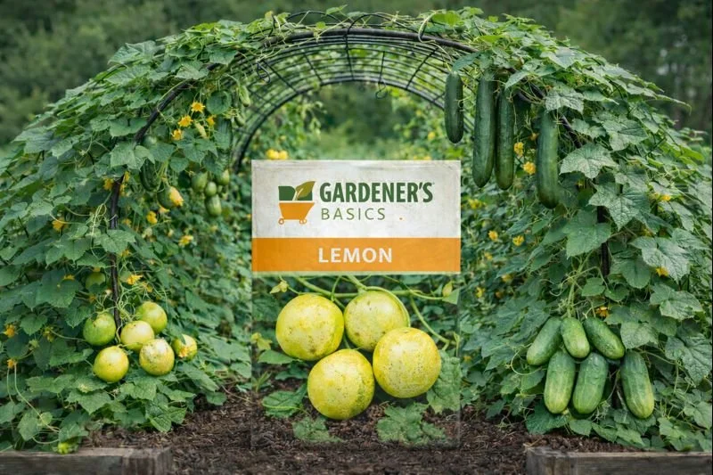 Lemon Cucumber 
A mild, round cucumber with a bright yellow color and fresh flavor. 