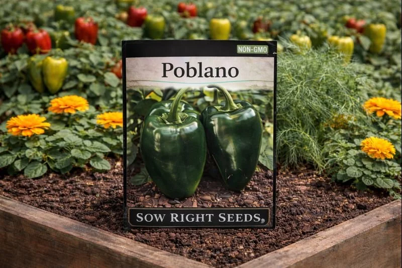 Poblano Pepper 
A flavorful pepper ideal for roasting and stuffing. 