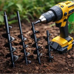 Auger Drill Bit Set for Planting
Set of 4 auger drill bits for fast and precise planting. Makes tilling your soil & digging holes so easy.