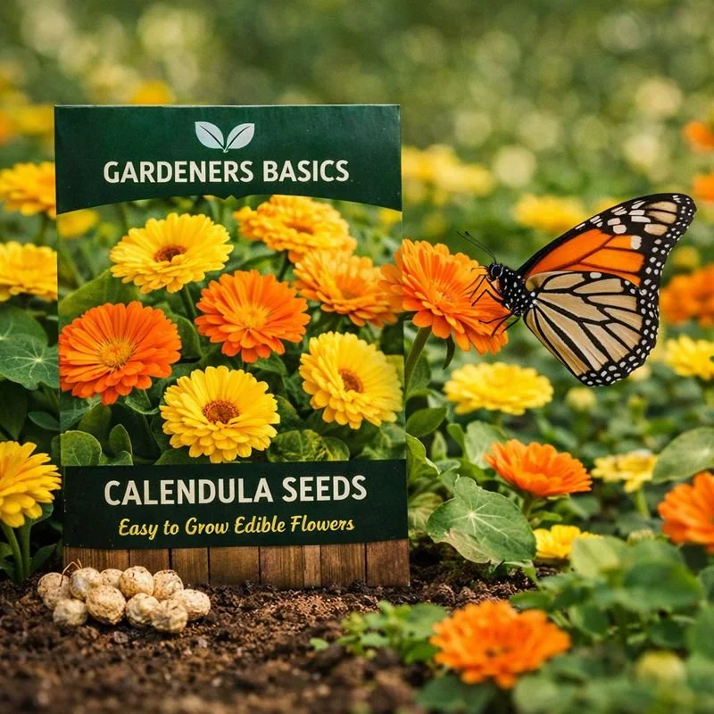 Bright, pollinator-friendly calendula for any garden.