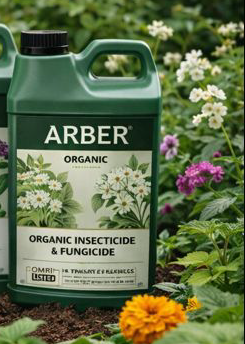 Arber Organic Insecticide & Fungicide
Protect plants from pests and diseases while keeping them safe for pollinators. Organic and effective for garden health