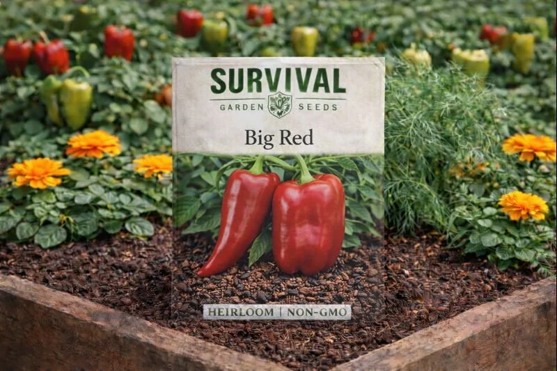 Big Red Pepper 
A large, sweet pepper with excellent productivity. 