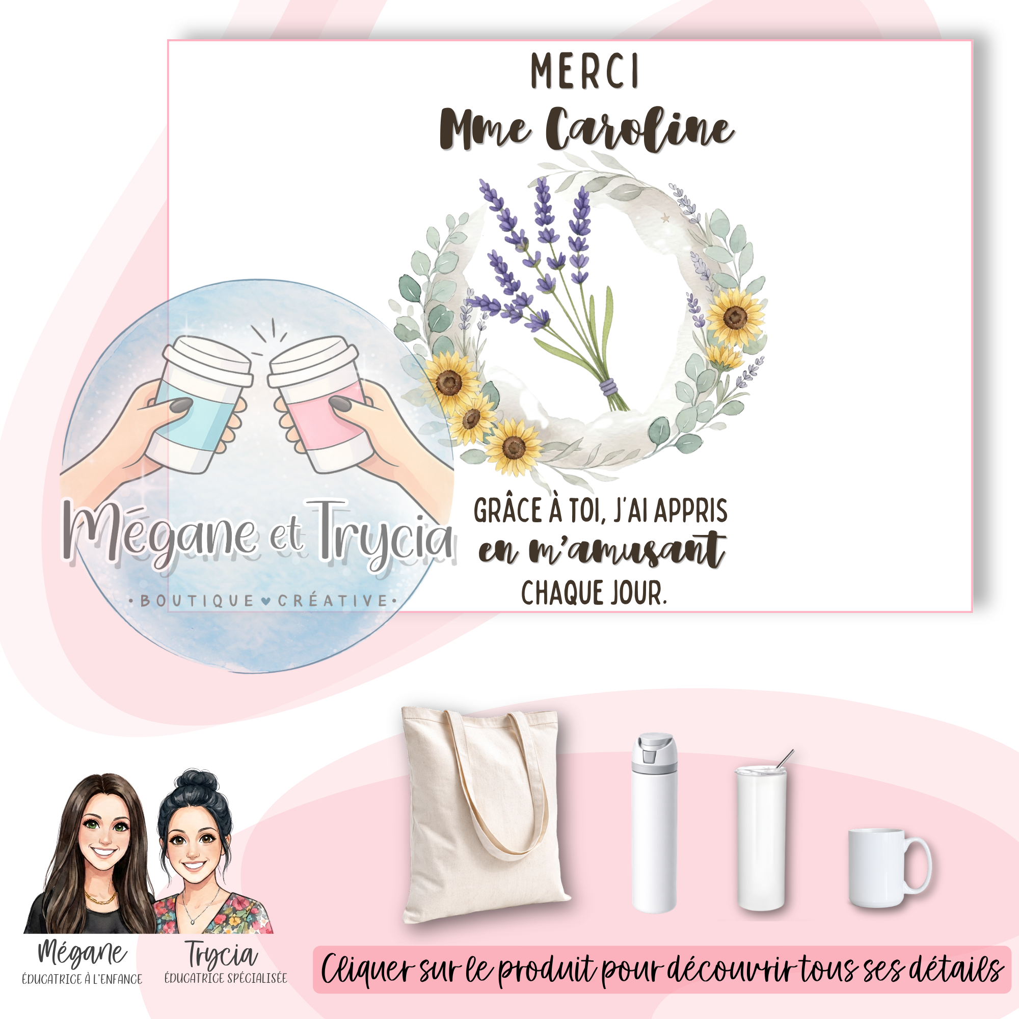 Merci grâce à toi, j'ai appris en m'amusant chaque jour