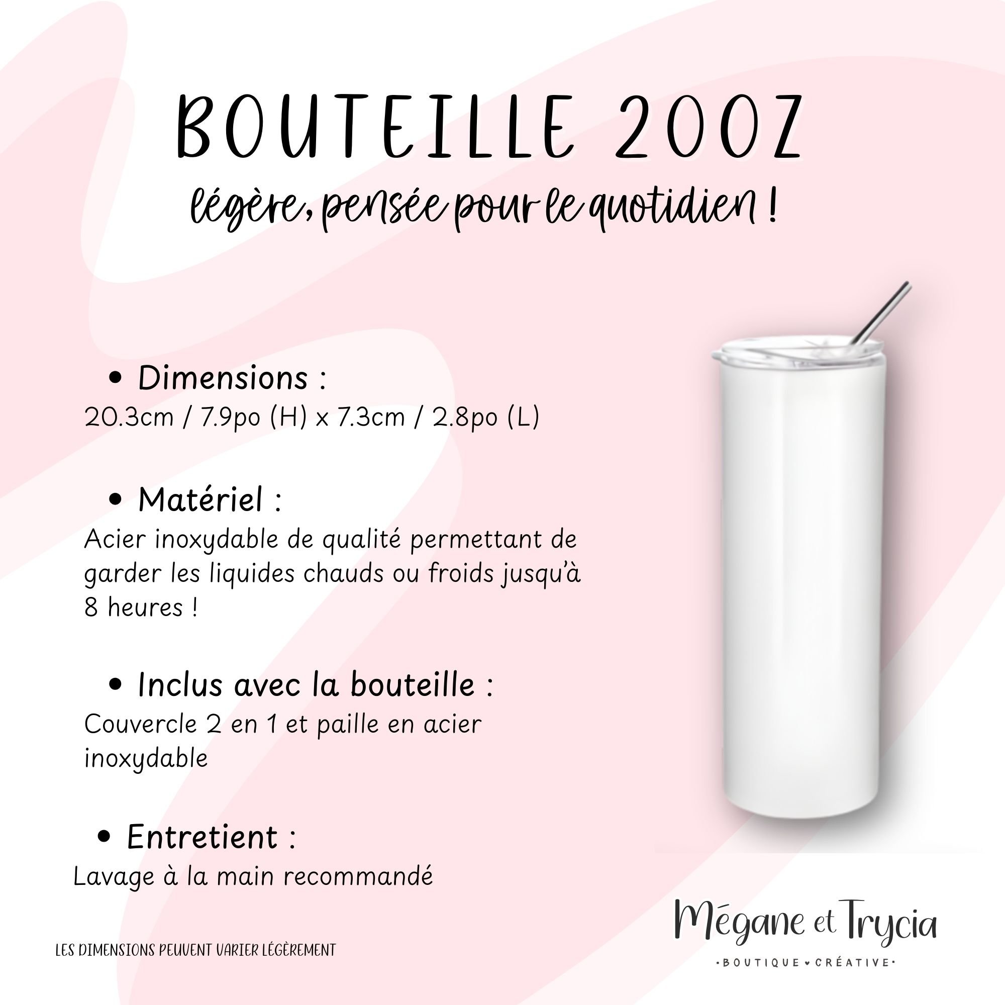 Bouteille 20 OZ