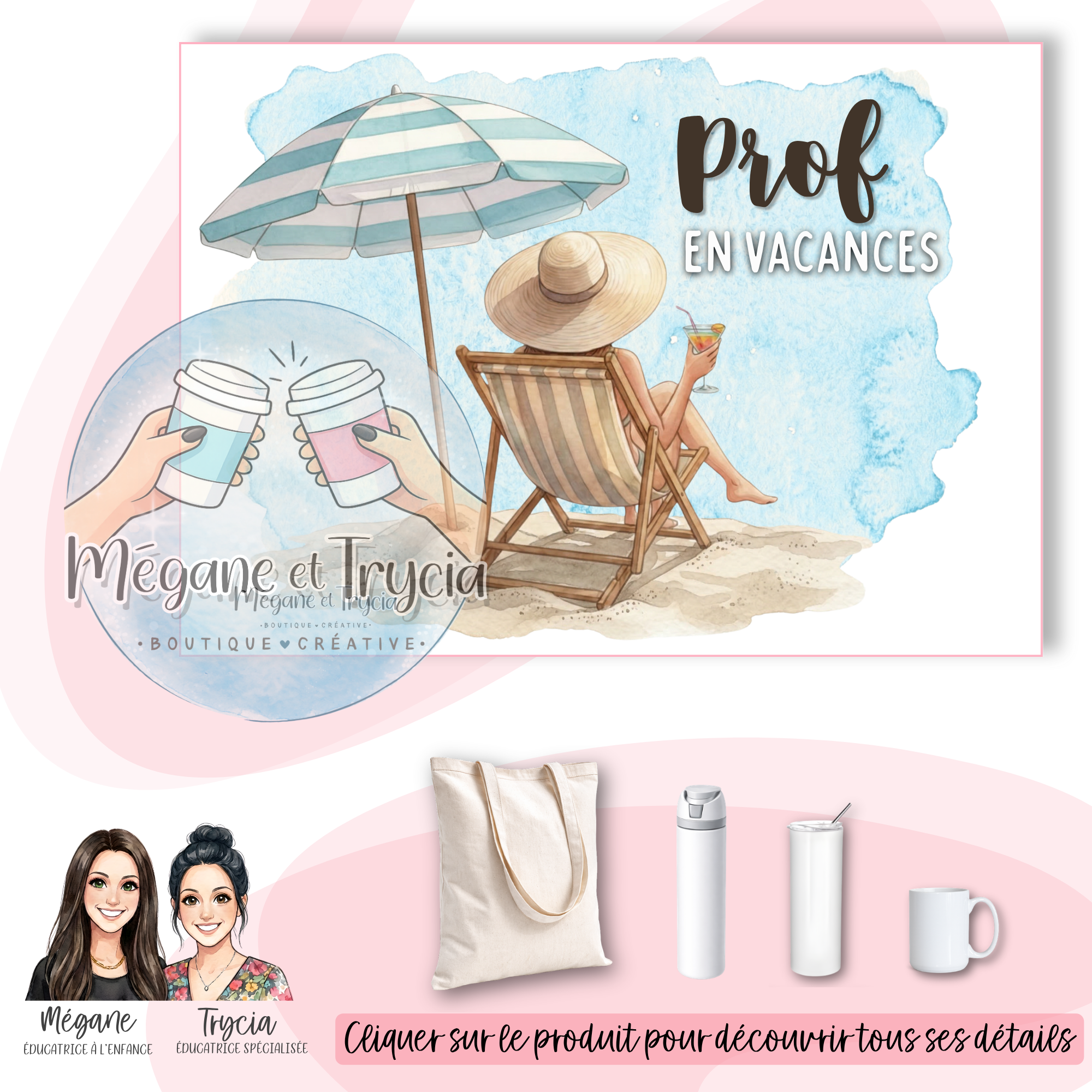 Prof en vacances (Femme)