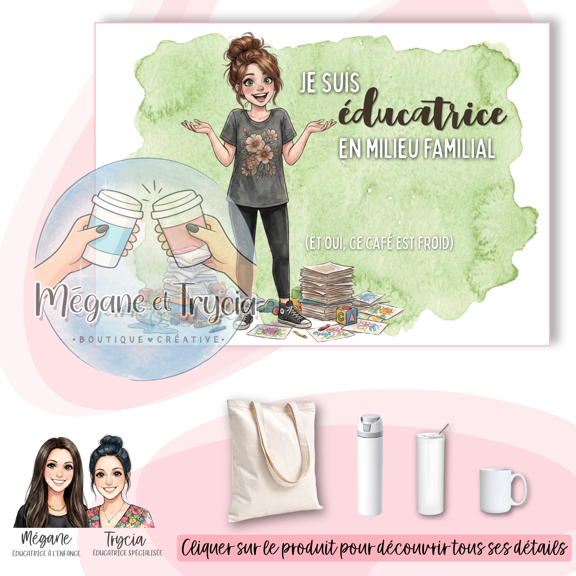 Je suis éducatrice en milieu familial (et oui, ce café est froid)