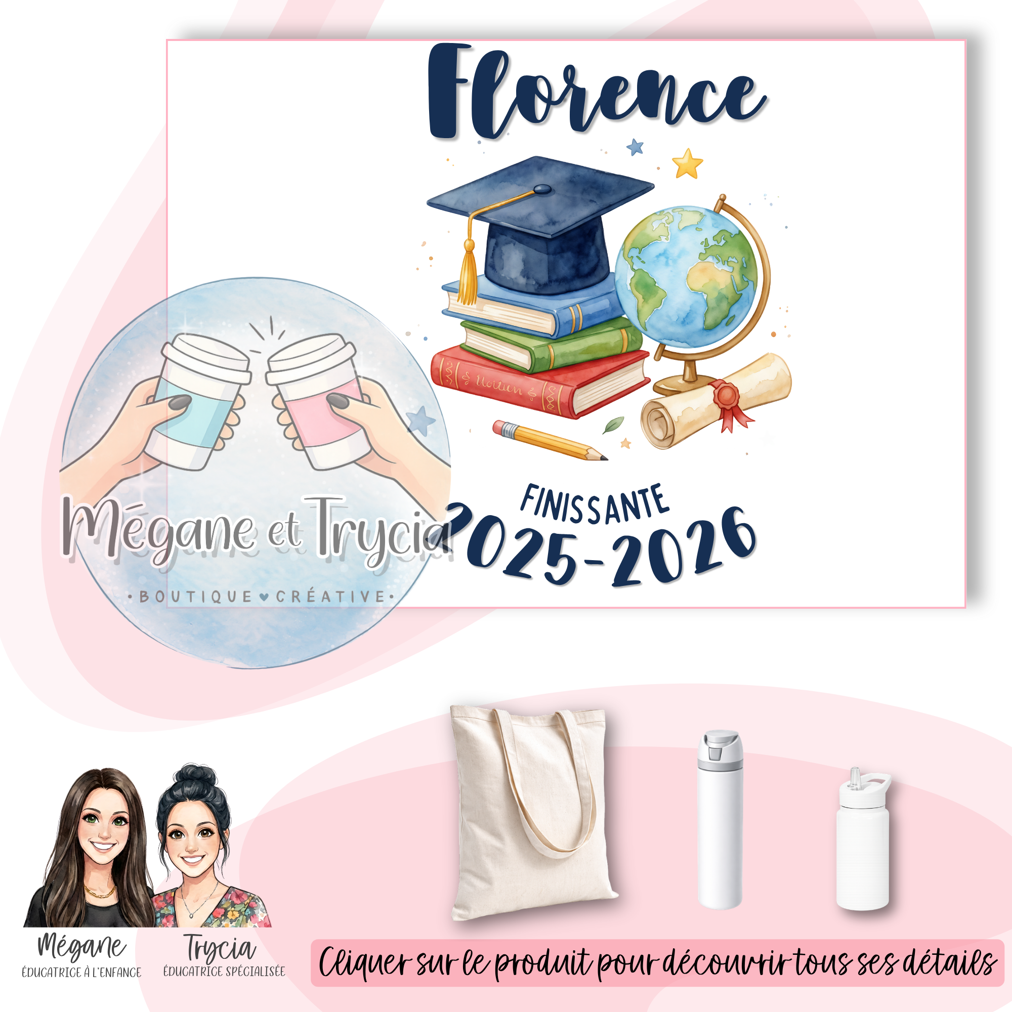 Finissant(e) personnalisée