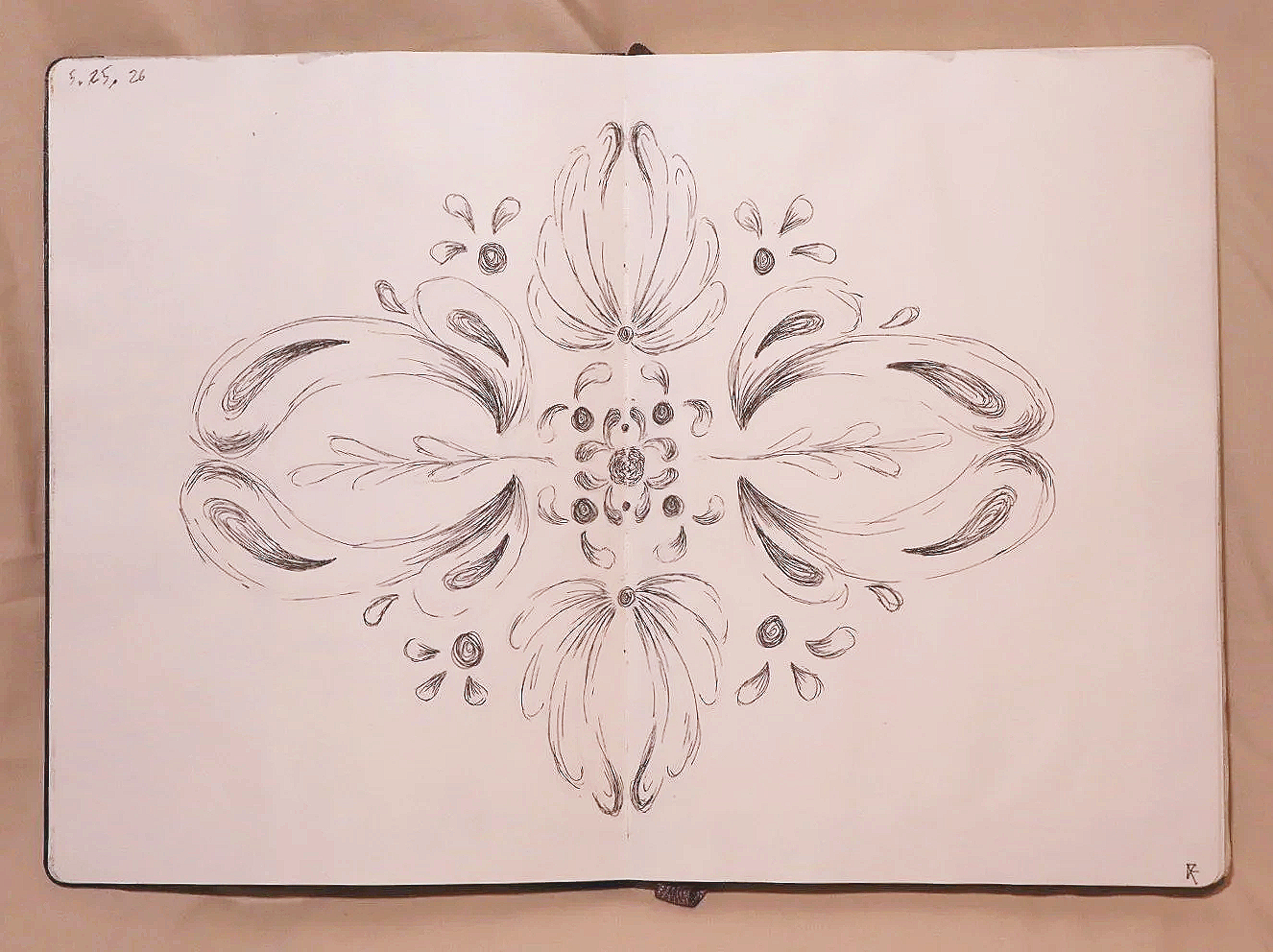 05.25.2026 | 2026 | paper, black fine line pens, graphite, and paper