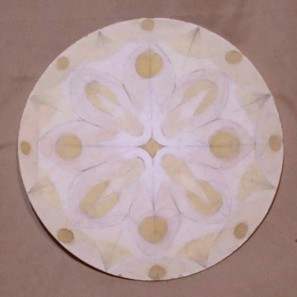 circulation (1) | 2026 | paper, graphite, and yellow ink