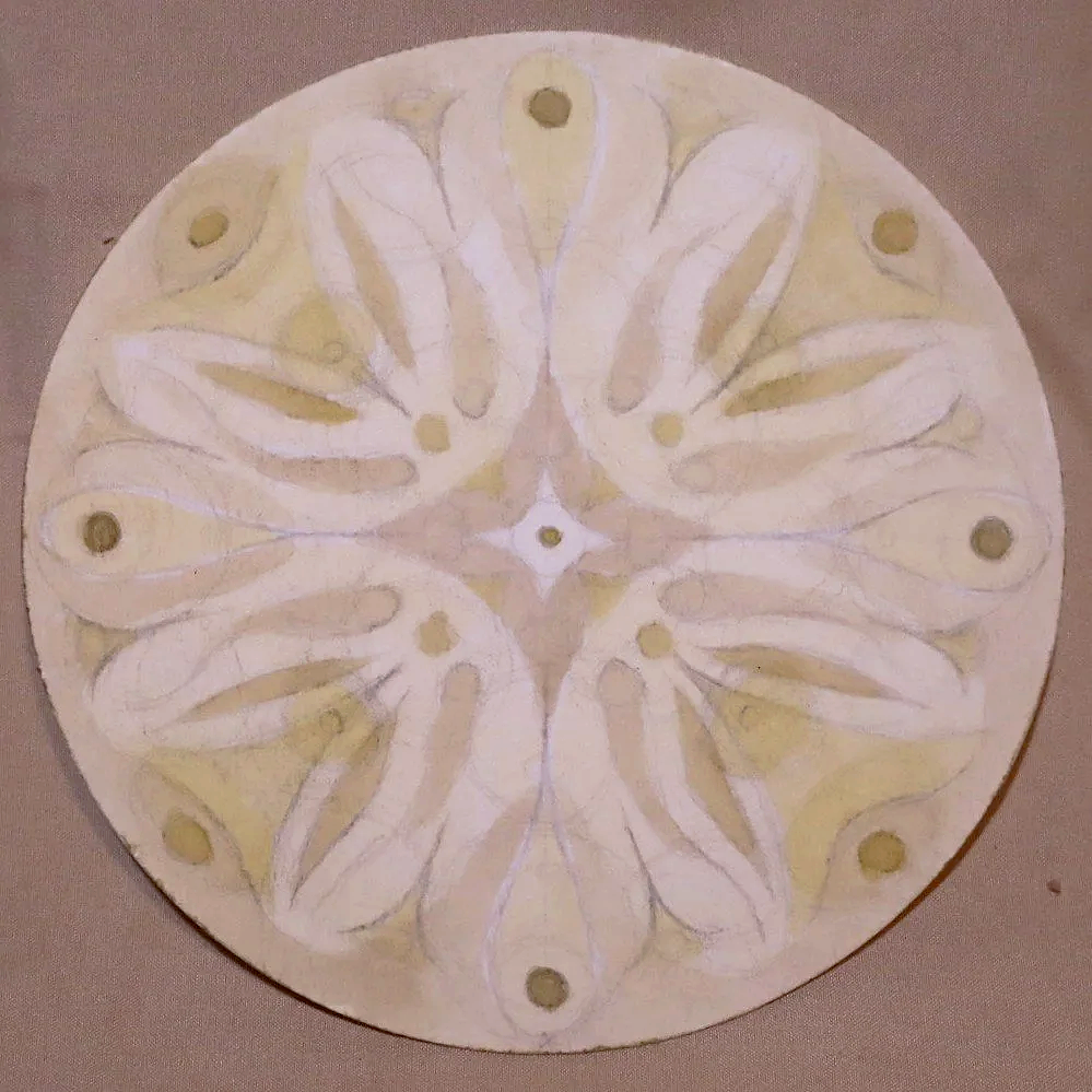 circulation (3) | 2026 | paper, graphite, and yellow ink