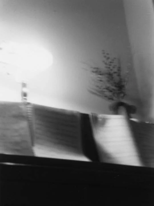 piano and light