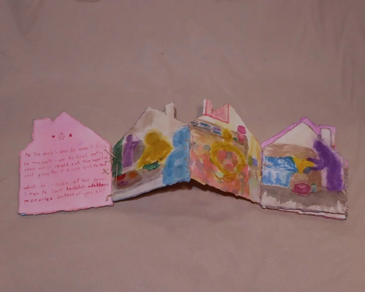the giver and receiver - 4 open front book.JPG