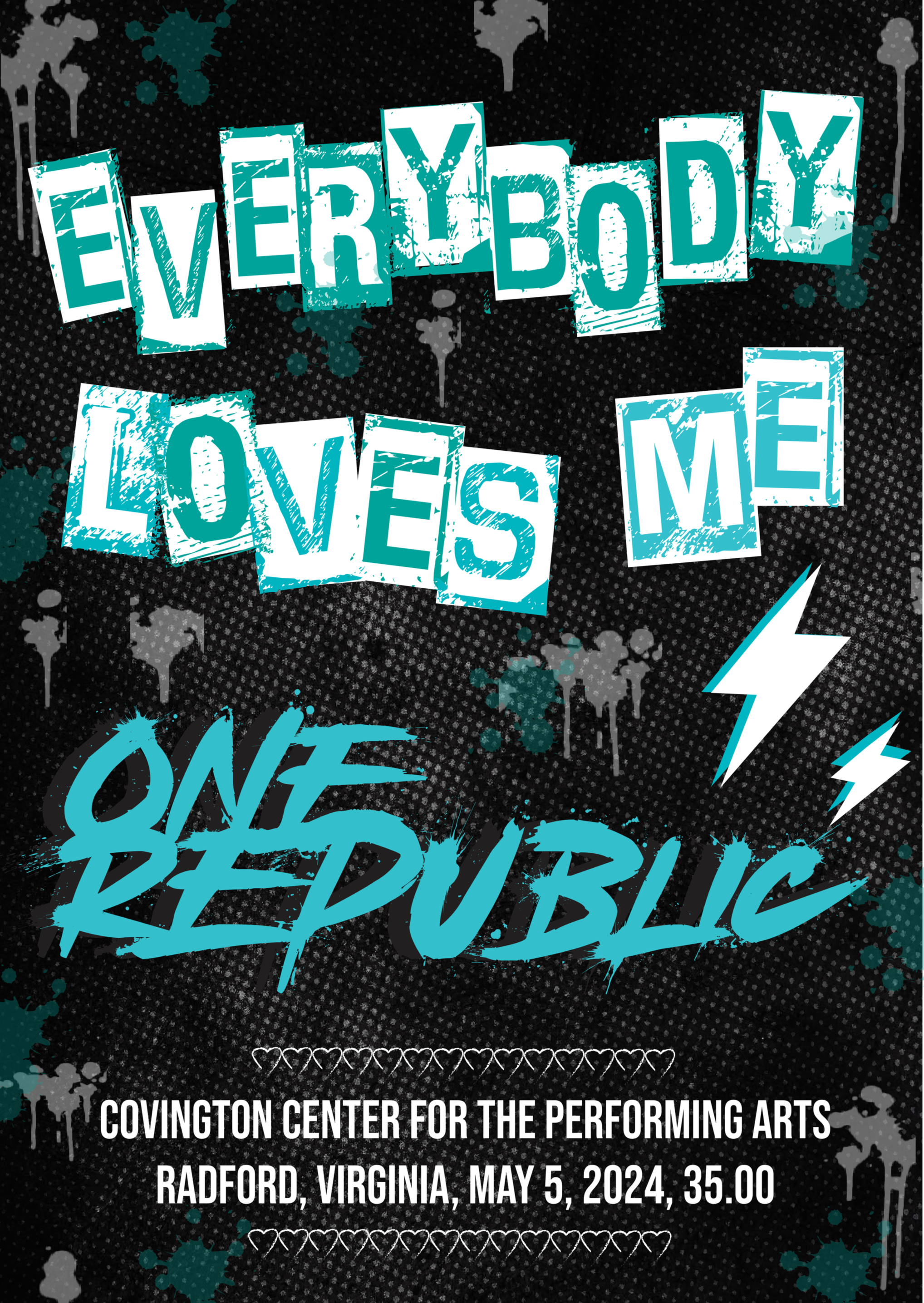 Music Poster- Type in Design