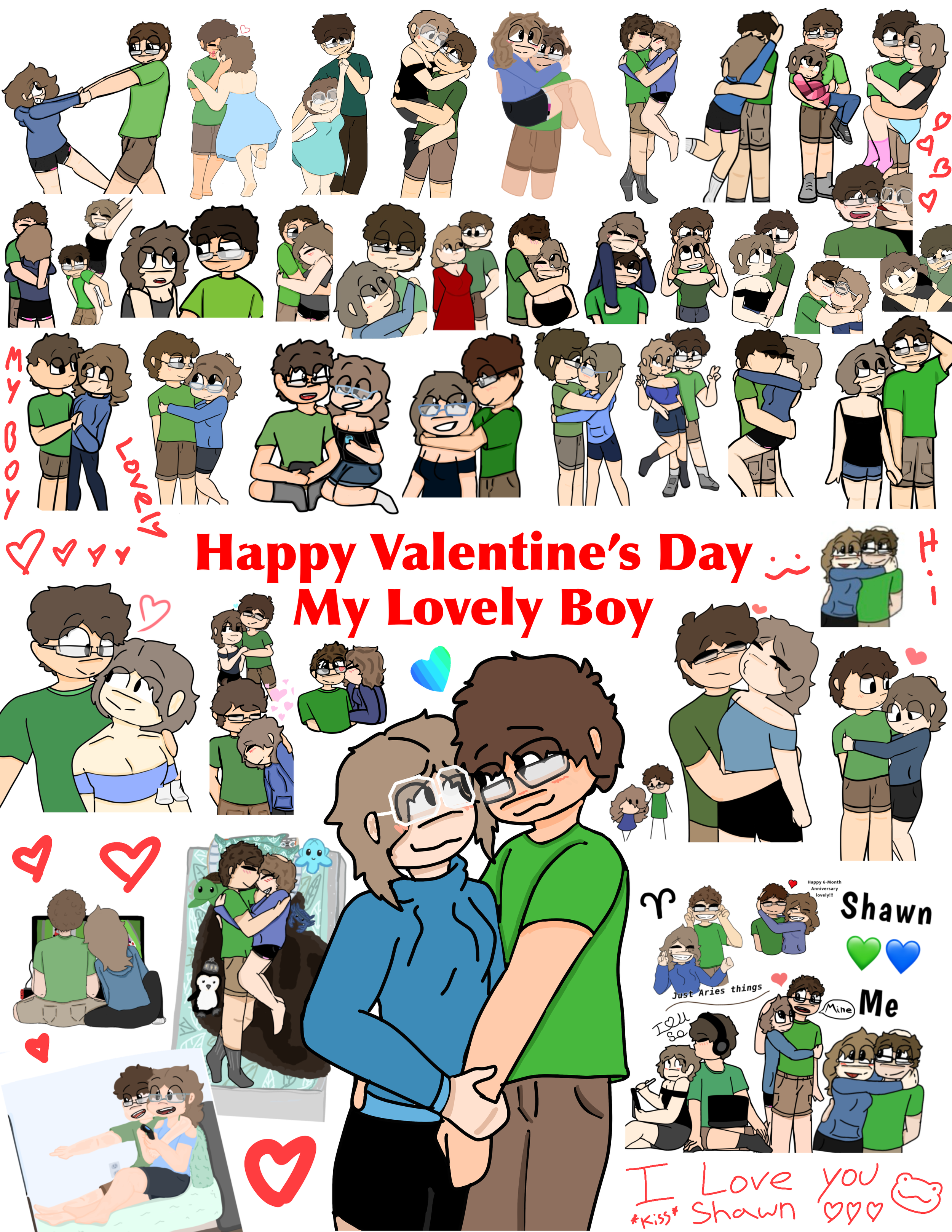 Dedication- Personalized Valentines Day Card