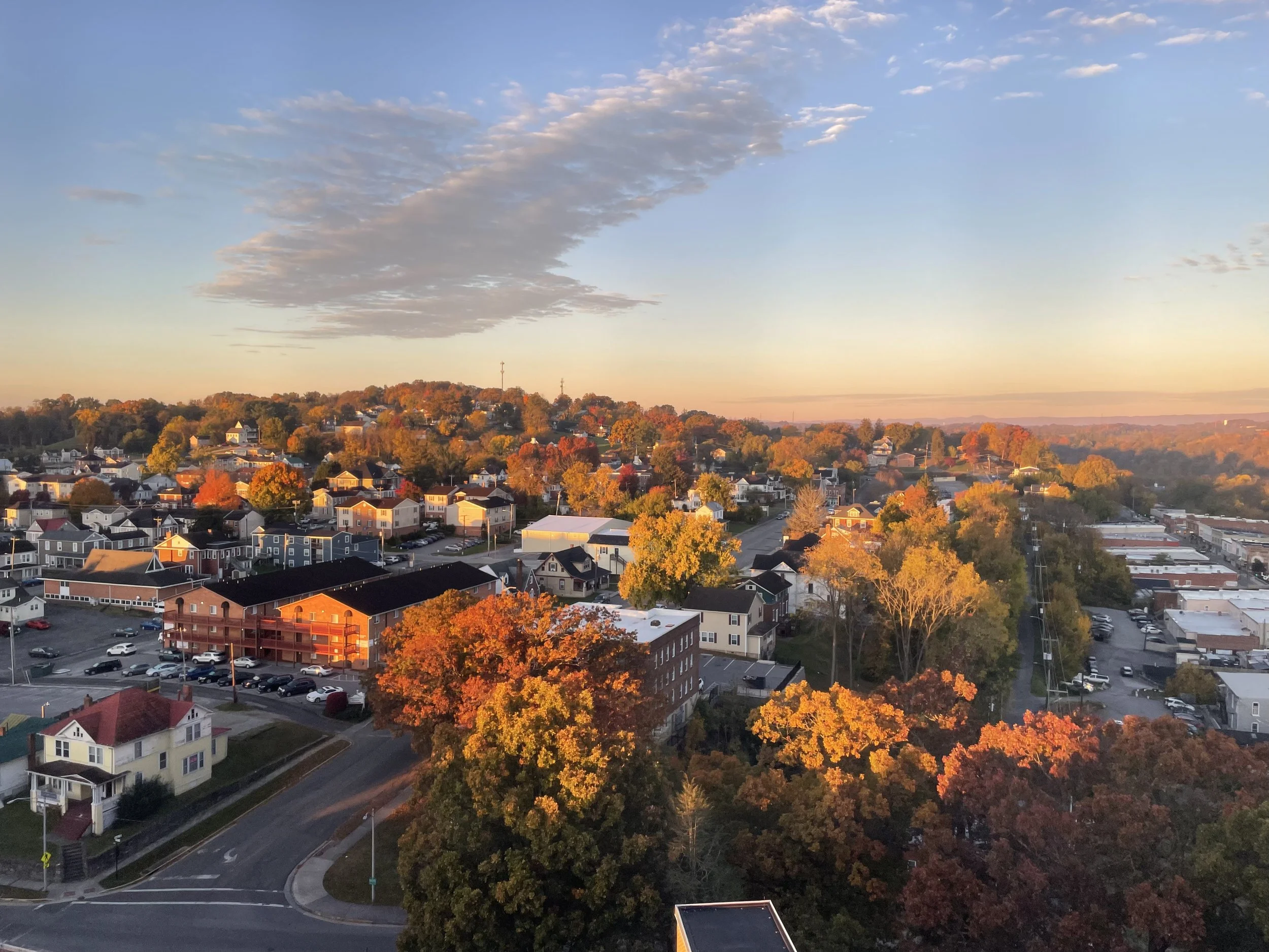 Sunset In Fall- Photography