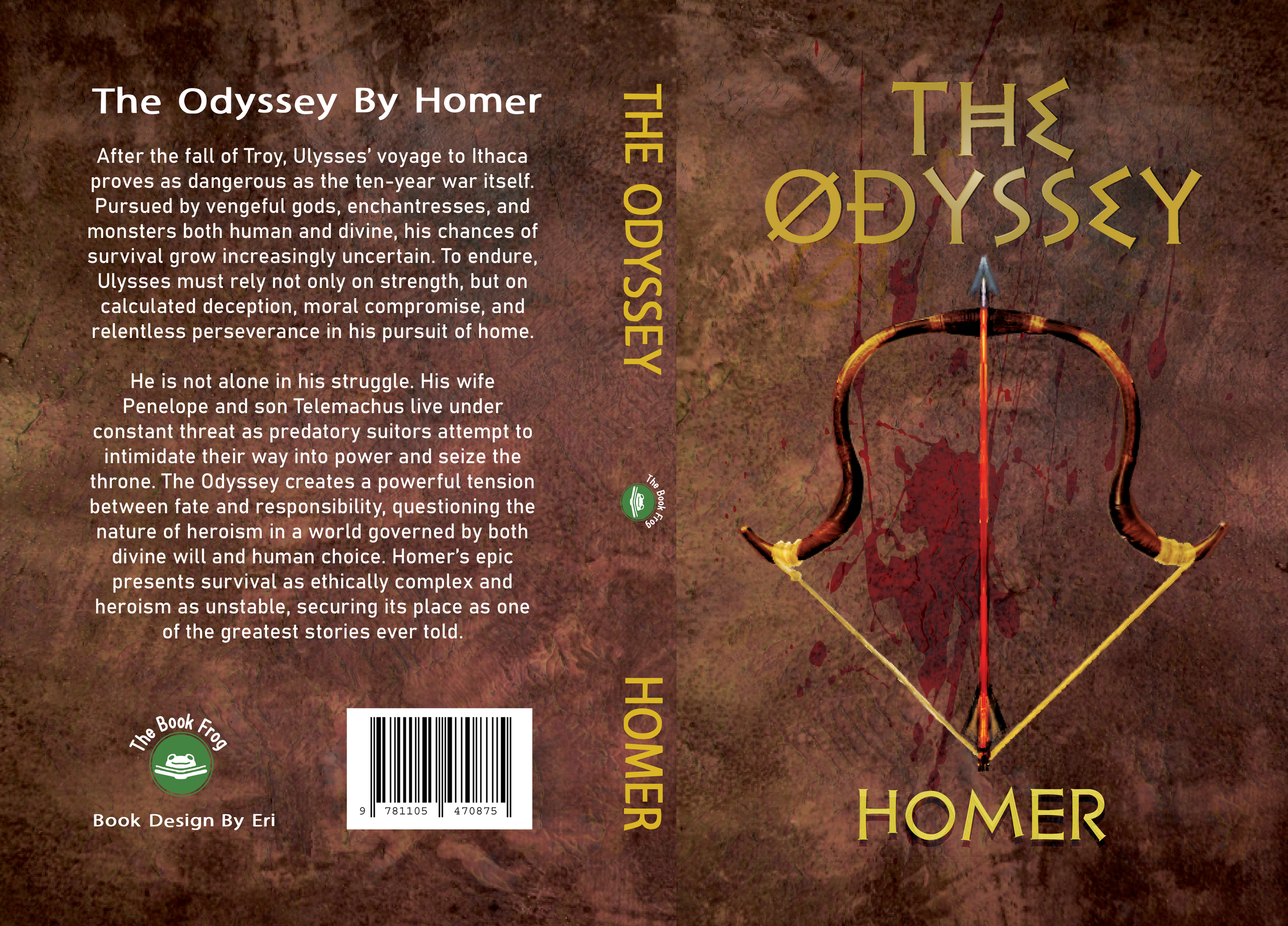 The Odyssey- Book Design