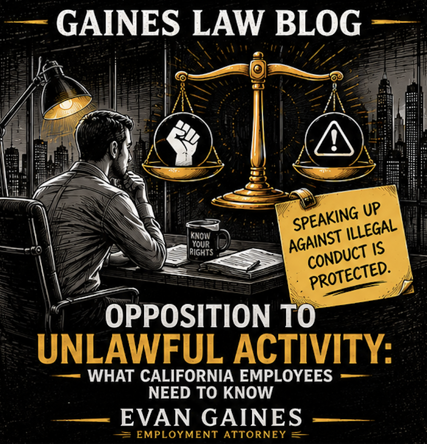 Opposition to Unlawful Activity: What California Employees Need to Know