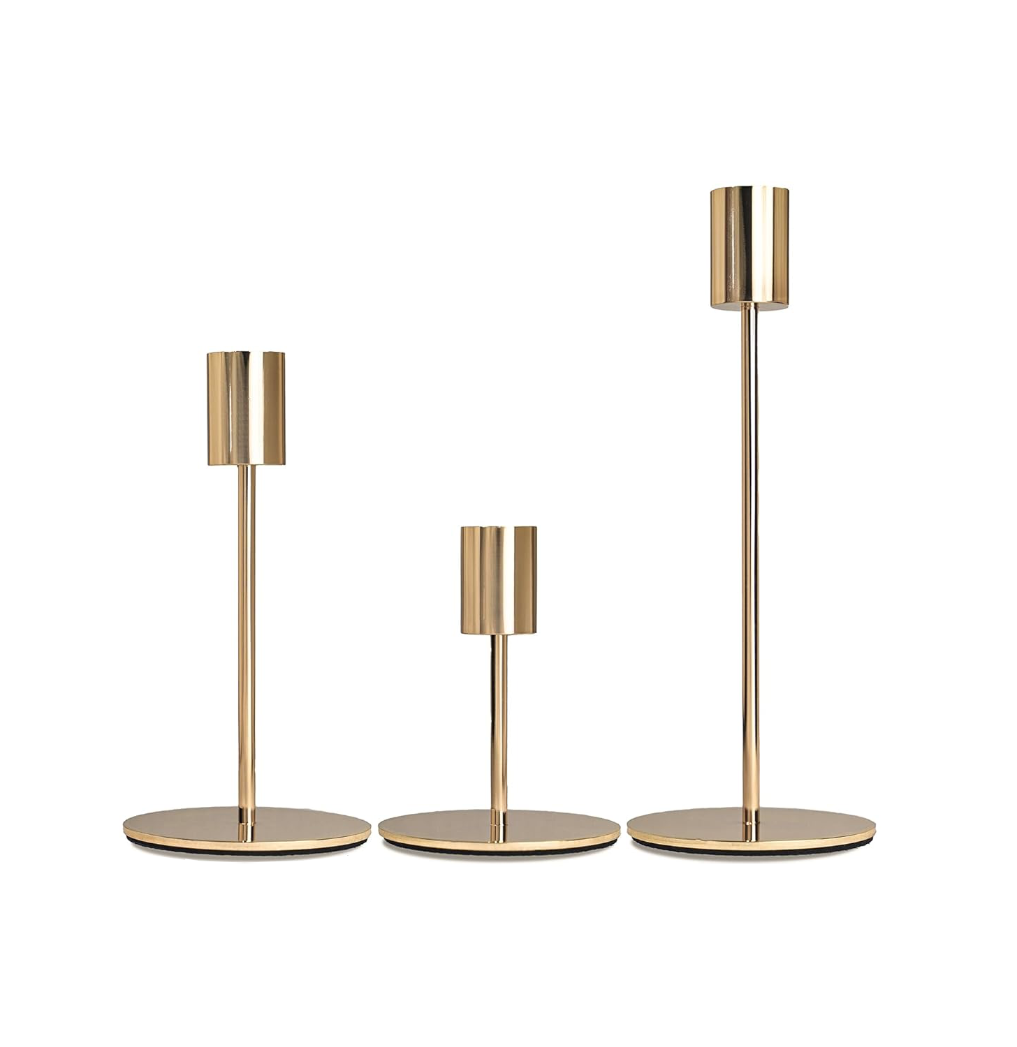 Gold Candlestick Holders