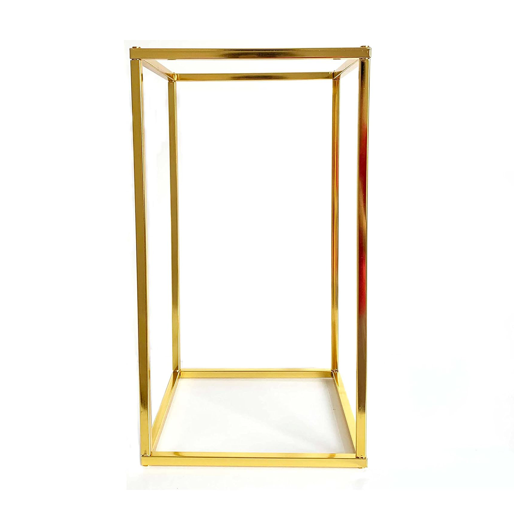 Gold Frame Floral Stand