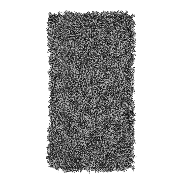 4' X 8' Silver Hedge Wall