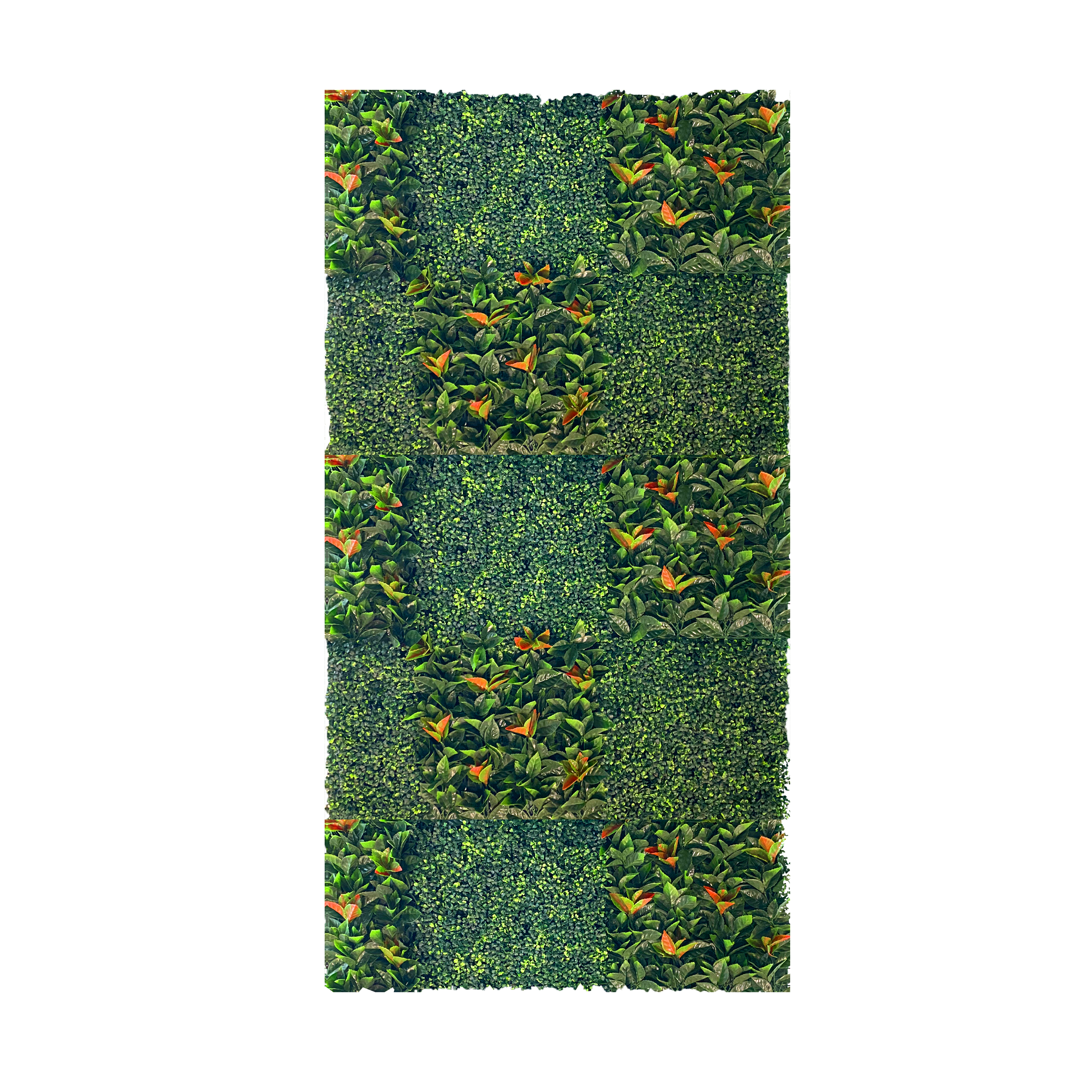 4' X 8' Checkered Hedge Wall