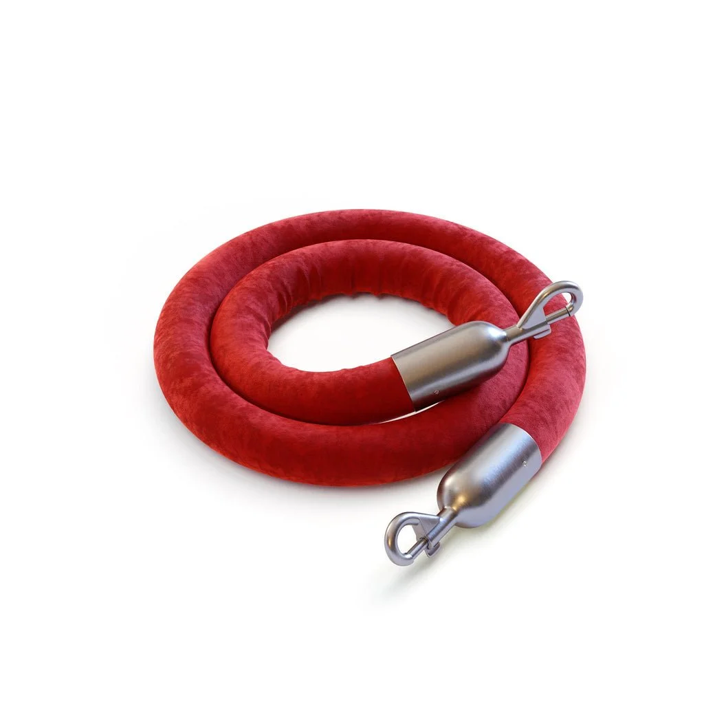 Red stanchion rope with silver.jpg