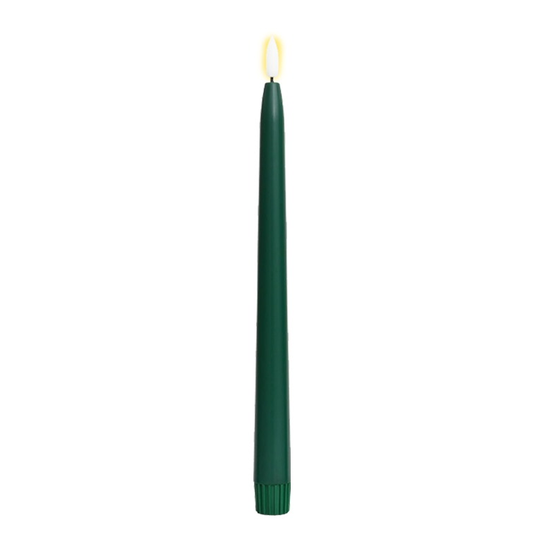 Flameless Green Candles