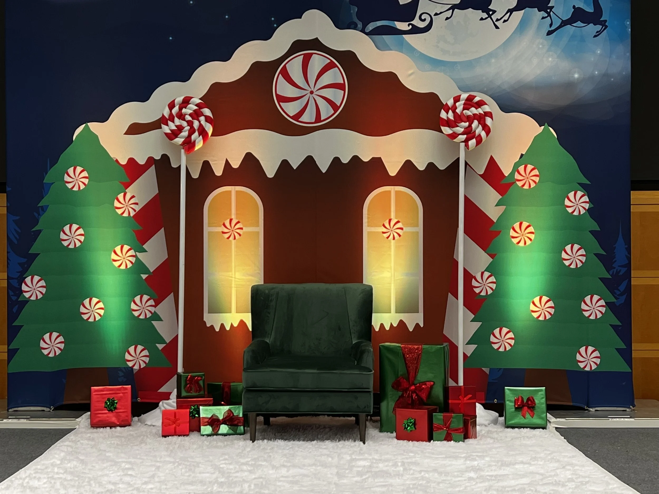 Gingerbread Wonderland Christmas Display