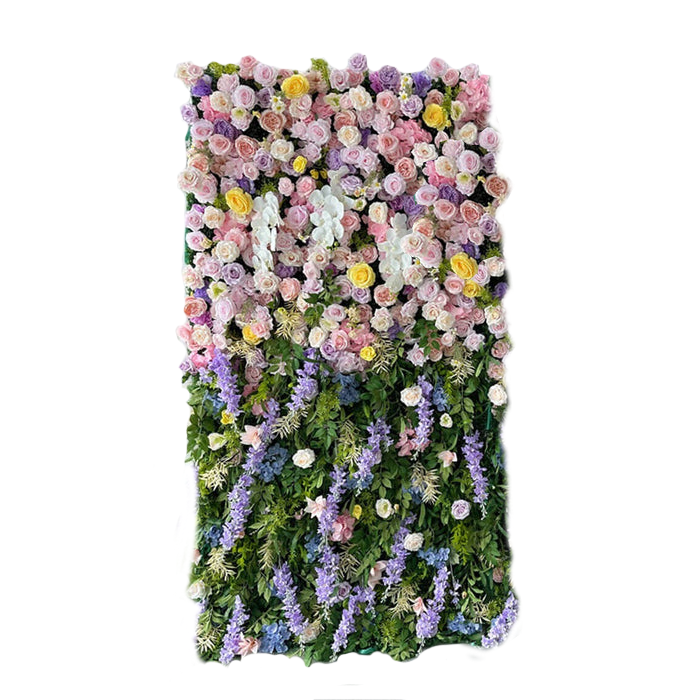 4' X 8' Gradient Flower Wall