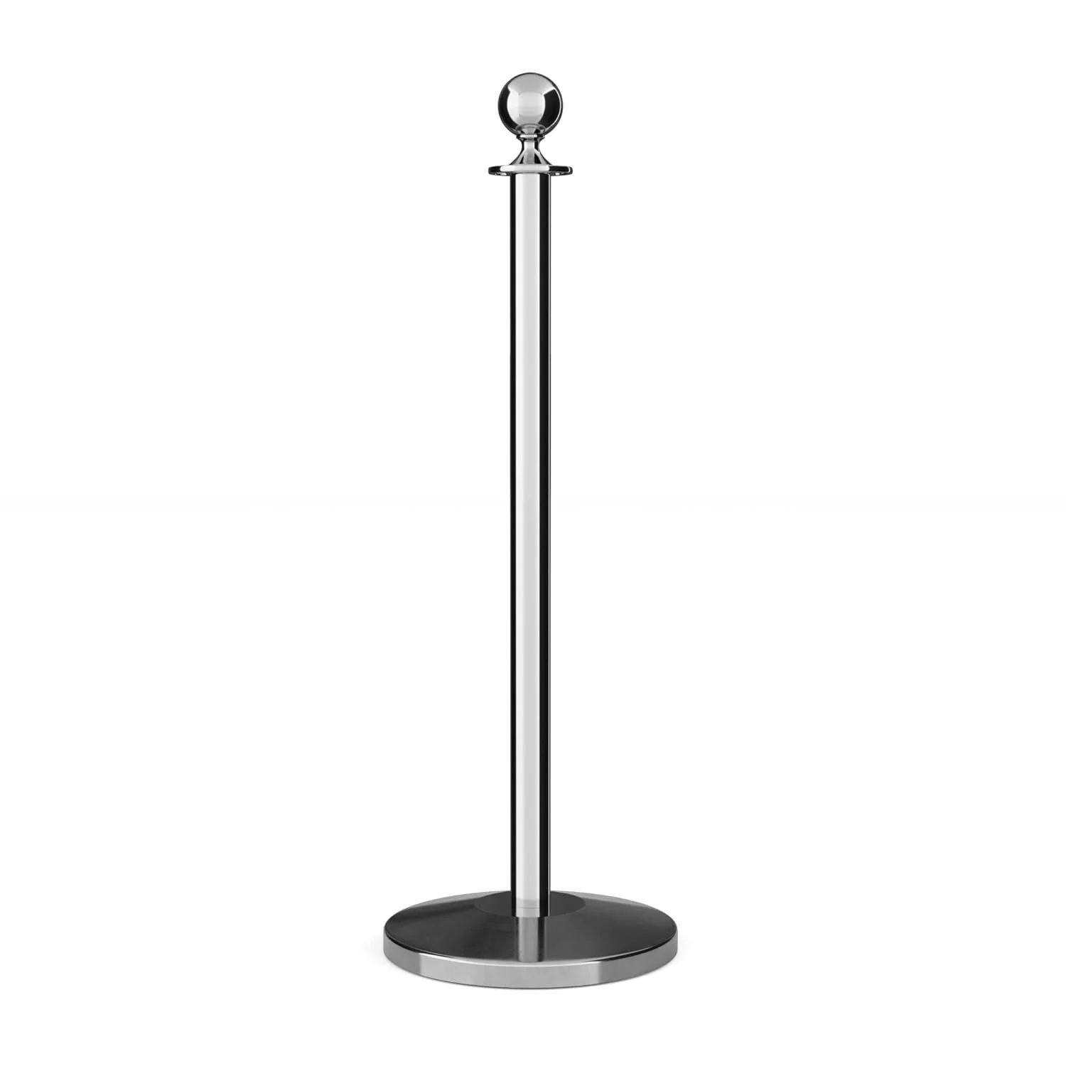 Metal Stanchions With Ropes