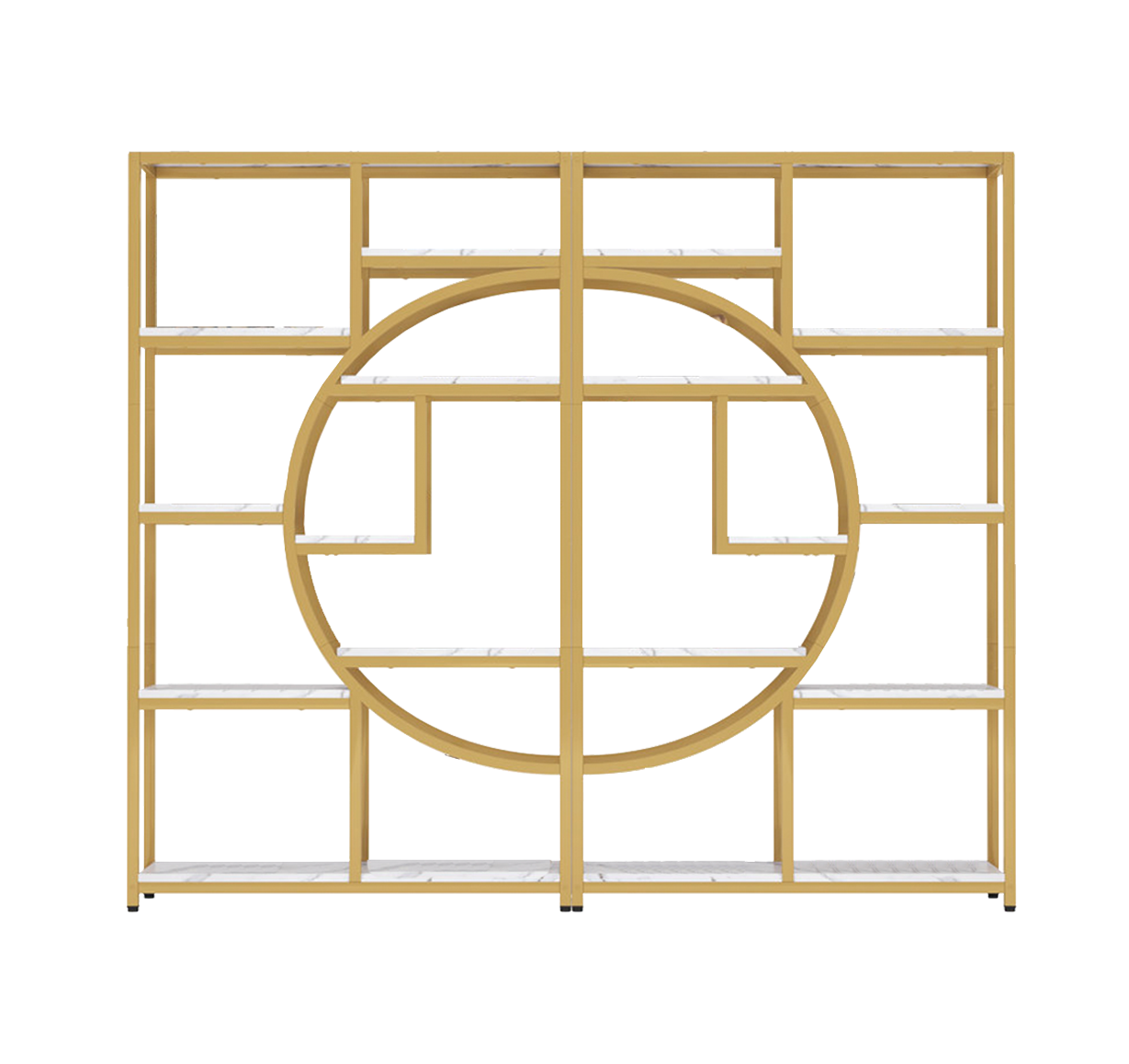 Steel Geometric Bar Back