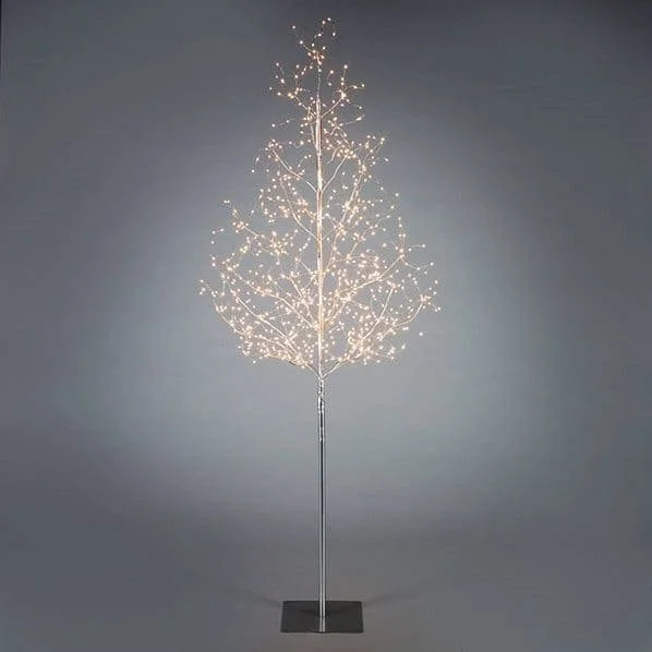 6’ Pre-lit Artificial Matte Tree - Warm Led