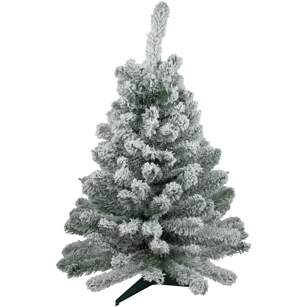 3’ Artificial Flocked Medium Pine Tree