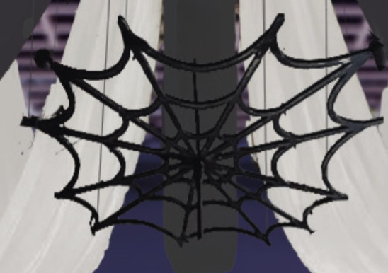 47" Spiderweb chandelier
