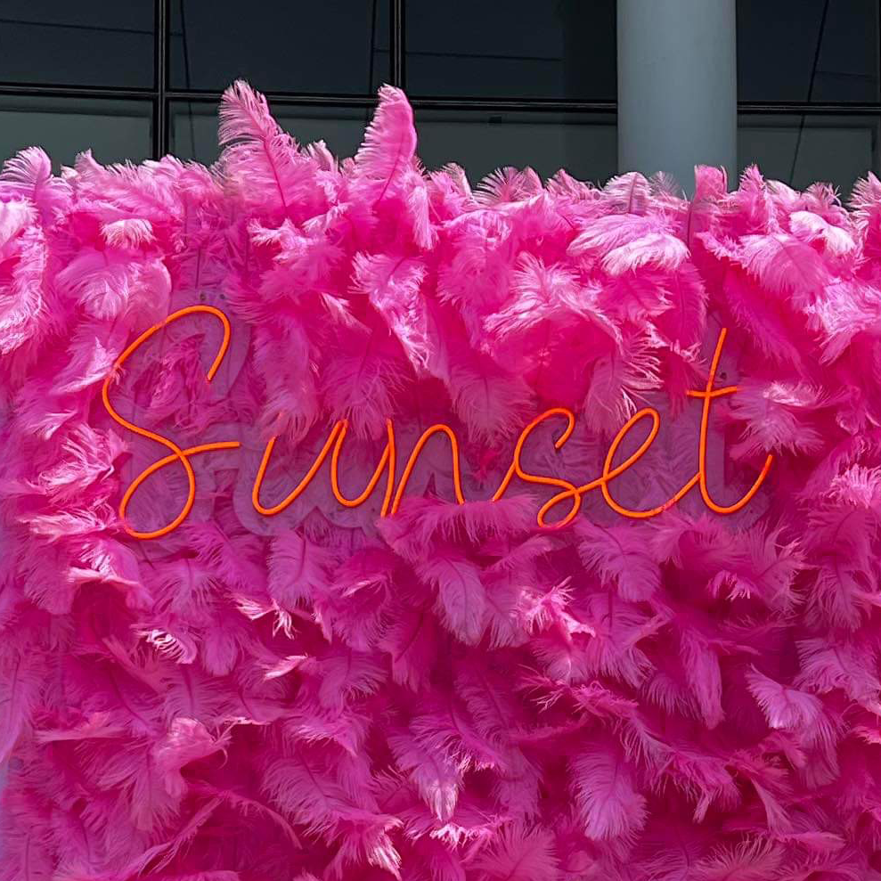 “Sunset” Sign