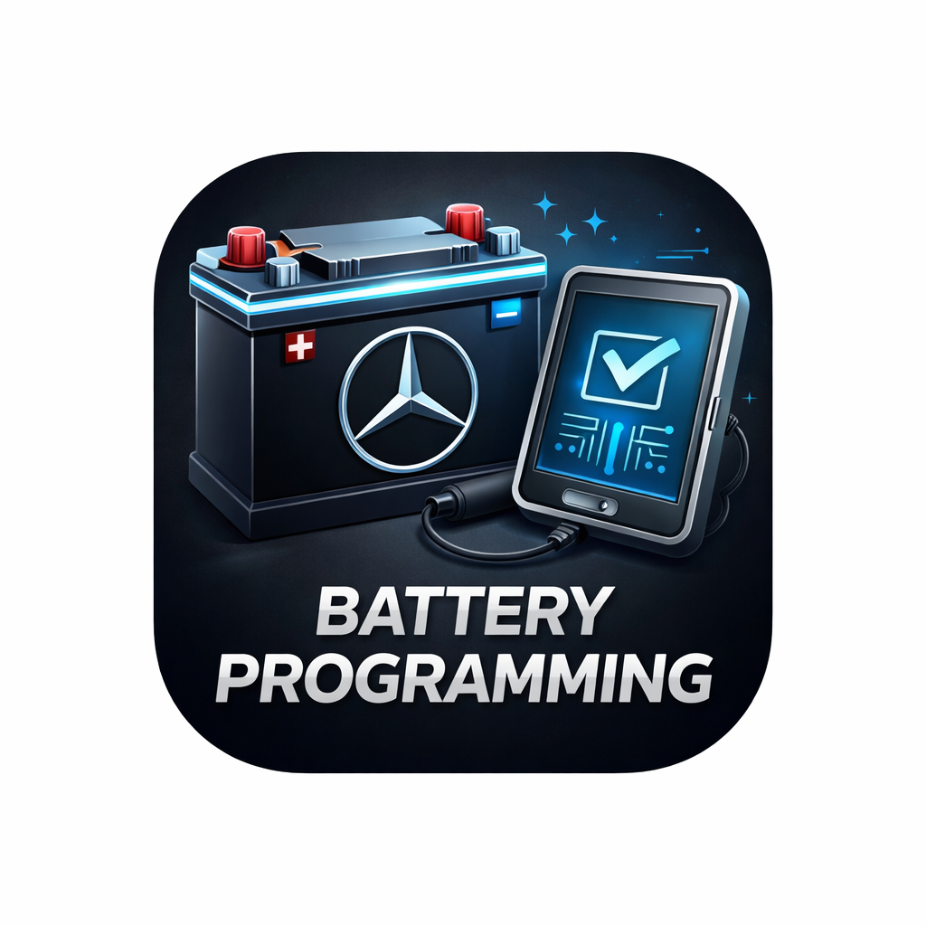 Mercedes-Benz Battery Reprogramming (Battery Registration)