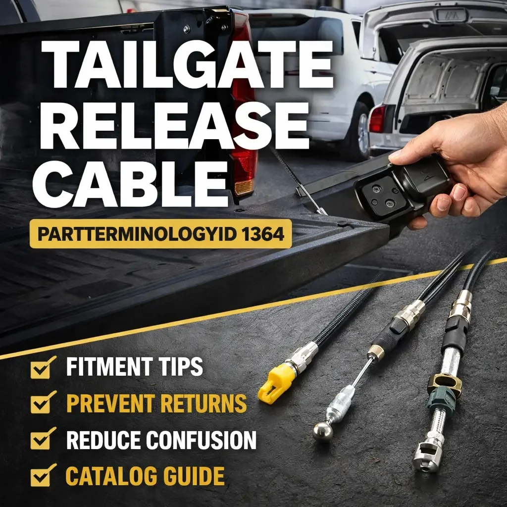 PartTerminologyID 1364 Tailgate Release Cable