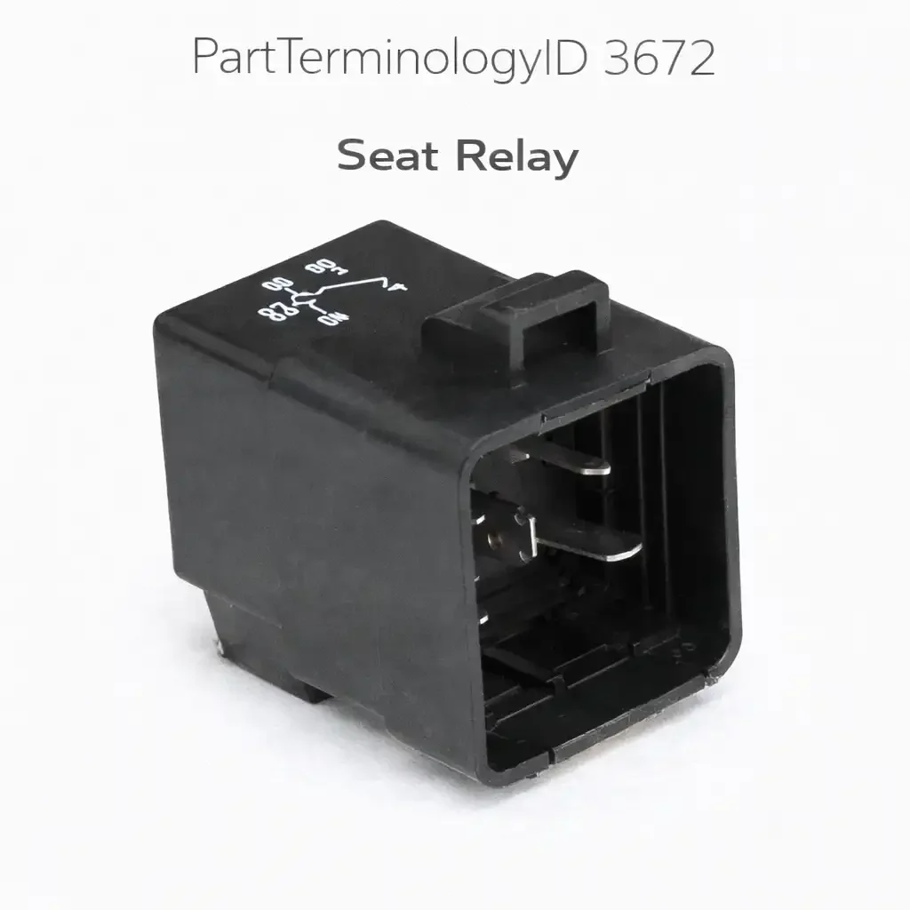 PartTerminologyID 3672 Seat Relay