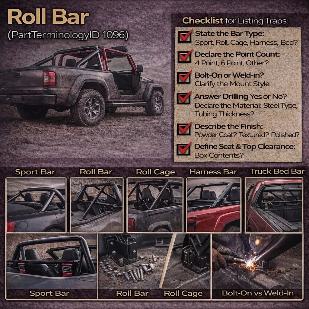 PartTerminologyID 1096 Roll Bar