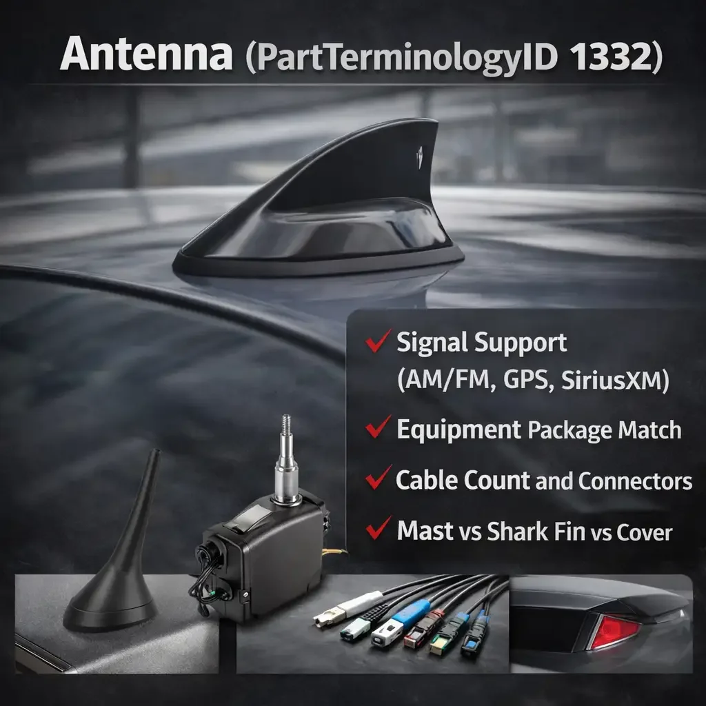 PartTerminologyID 1332 Antenna