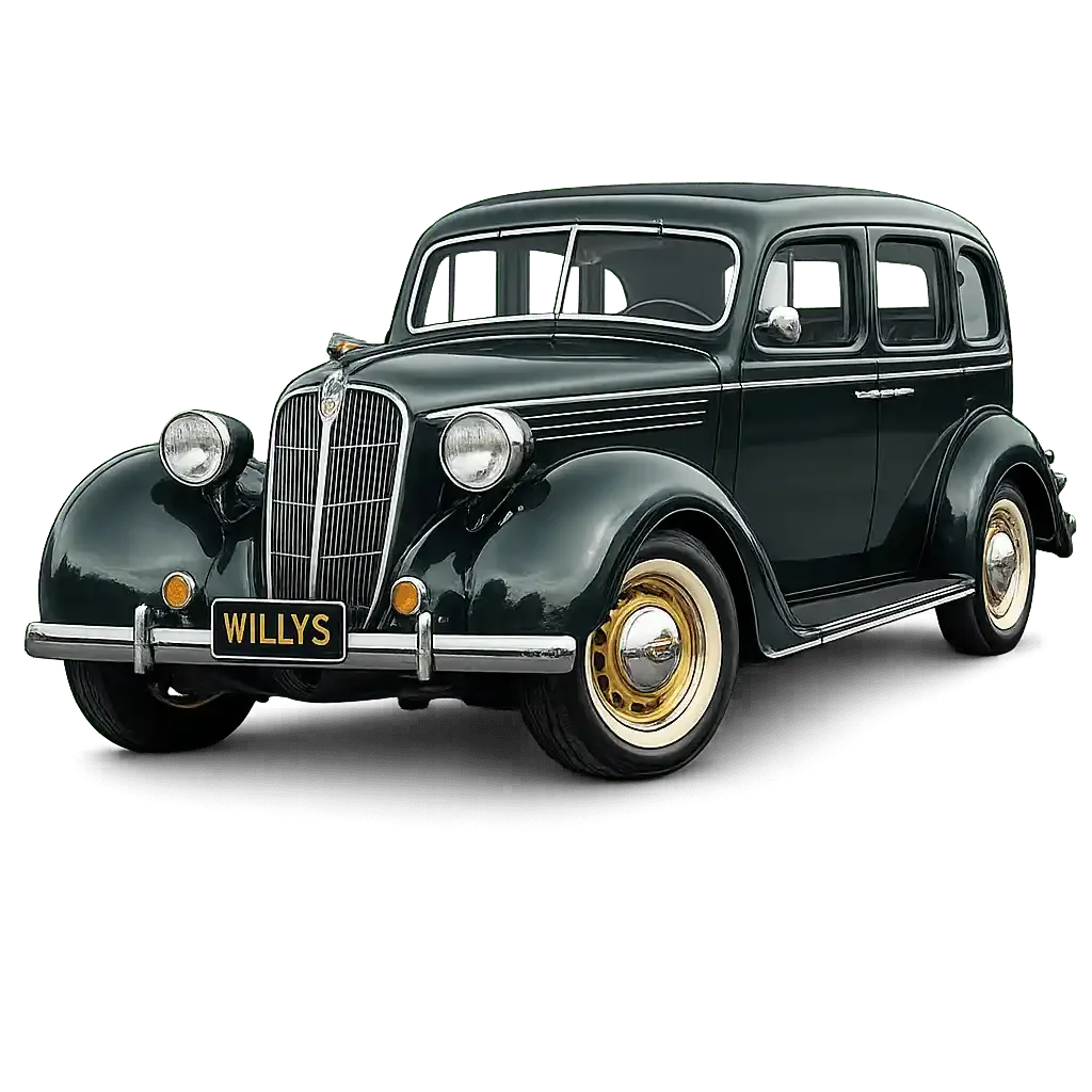 Willys 1934-1945 Passenger Cars and Military Jeeps