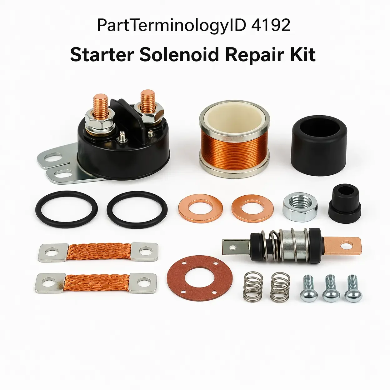 PartTerminologyID 4192 Starter Solenoid Repair Kit